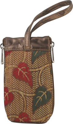 

Vama Fashions Mobile Pouch for Women/girls to carry phone,cards&other Stuff. Potli(Brown)