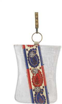 

Vama Fashions Mobile Pouch for Women/girls to carry phone,cards&other Stuff. Potli(Silver)