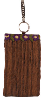 

Vama Fashions Mobile Pouch for Women/girls to carry phone,cards&other Stuff. Potli(Brown)