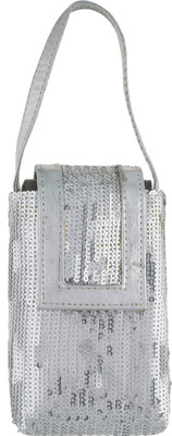 

Vama Fashions Mobile Pouch for Women/girls to carry phone,cards&other Stuff. Potli(Silver)