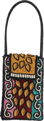 

Vama Fashions Mobile Pouch for Women/girls to carry phone,cards&other Stuff. Potli(Multicolor)