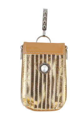 

Vama Fashions Mobile Pouch for Women/girls to carry phone,cards&other Stuff. Potli(Brown)