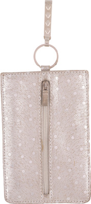 

Vama Fashions Mobile Pouch for Women/girls to carry phone,cards&other Stuff. Potli(Silver)