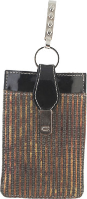 

Vama Fashions Mobile Pouch for Women/girls to carry phone,cards&other Stuff. Potli(Brown)