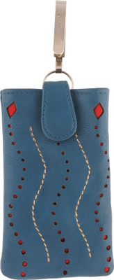 

Vama Fashions Mobile Pouch for Women/girls to carry phone,cards&other Stuff. Potli(Blue)
