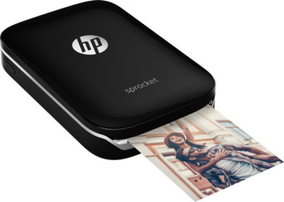 

HP Sprocket Single Function Printer(Black, Ink Cartridge)