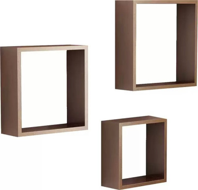 

The New Look MDF Wall Shelf(Number of Shelves - 3, Brown)