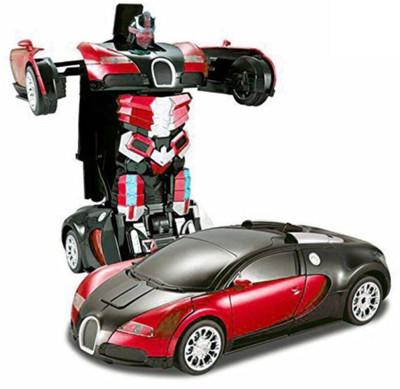 

Smiles Creation Remote Controlled Transformer toy for kids(Red)