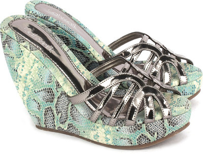 

Catwalk Women GUN METAL Wedges