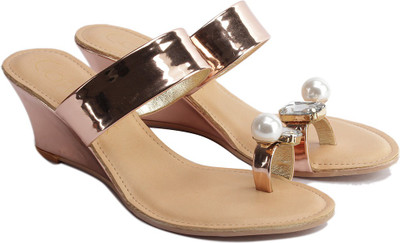 

Catwalk Women ROSE GOLD Wedges