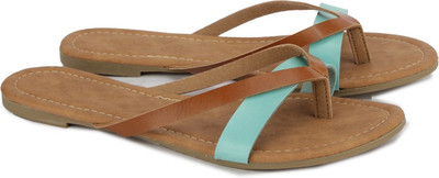 

People Women BROWN/L.GREEN Flats