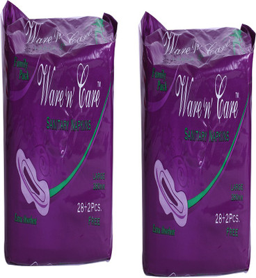

Ware"N" Care Ultra Clean Wings Sanitary Pad(Pack of 60)