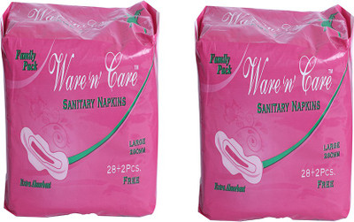 

Ware"N" Care Large Sanitary Pad(Pack of 60)