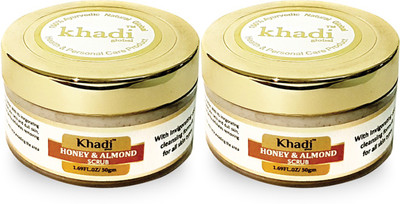 

Khadi Global Honey & Almond Scrub Pack of 2 Scrub(100 ml)