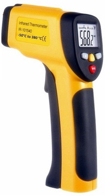 

BalRama Digital IR Infrared Gun Type RANGE -50°C to 380°C Handheld Non-Contact Digital LCD Laser Backlight Temperature Tester Pyrometer Handheld Wireless Sensor Security System