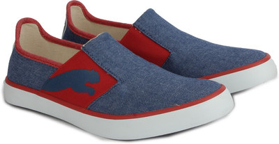 

Puma Lazy Slip On II DP Casual Shoes For Women(Blue, True blue-high risk red