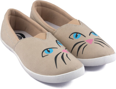 

Asian AMY-99 Canvas Shoes For Women(Multicolor, Cream