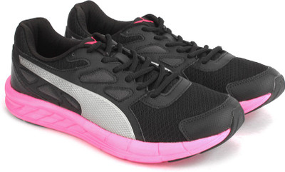 

Puma Driver Wn s IDP Running Shoes For Women(Black, Puma black-puma silver-pink gl