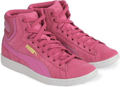 

Puma Puma Vikky Mid NC Casuals For Women(Pink, Rose red-phlox pink