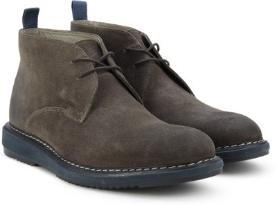 

Clarks Kenley Mid Mushroom Sde Lace Up For Men(Brown