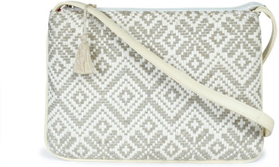 

Cappuccino Women Casual Beige Leatherette Sling Bag