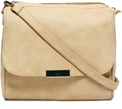 

Cappuccino Women Casual Beige Leatherette Sling Bag