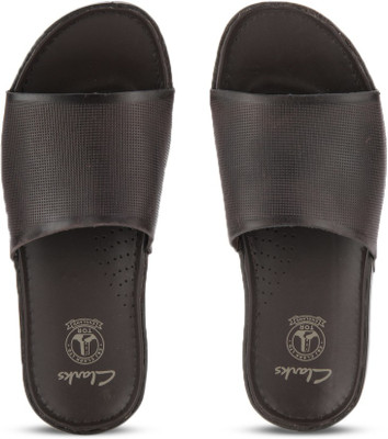 

Clarks Netrix Pool Dark Brown Lea Flip Flops
