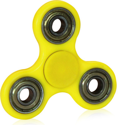 

DealBindaas Fidget Hand Spinner, EDC Spinner Fidget Toys, tri-spinner fidget, and Ultra Speed, Spinning timing 1 minute(Yellow)