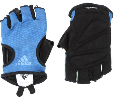 

ADIDAS Clmlt Gr Glovew Gym & Fitness Gloves (L), Black;blue