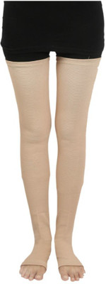 

Flamingo premium vericose vein stocking Knee, Calf & Thigh Support(Beige