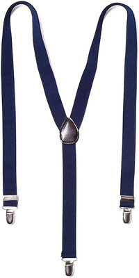 

BnB Y- Back Suspenders for Men, Boys, Women, Girls(Blue)