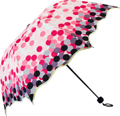 

SURPRIAM Multi Big Polka Dots Umbrella(Multicolor)