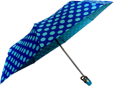 

Sun Brand Christina 1- 3 Fold UV Protective Umbrella(Blue)