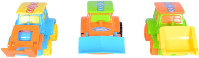 

SN Toy Zone Cute Vehicle Themed Colourfull Friction Toy for Kids(Multicolor)