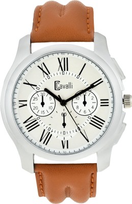 Cavalli CW 359 Exclusive White Dial Watch  - For Men   Watches  (Cavalli)