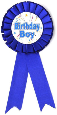 

Skywalk Party Prop Birthday Boy Blue Badge