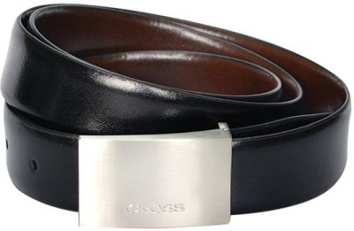 

Cross Men Formal Black, Brown Genuine Leather Reversible Belt