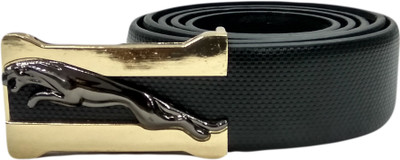 

damler Men Party Black Synthetic, Artificial Leather Belt, Charcoal black