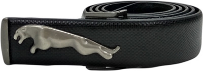 

damler Men Party Black Synthetic, Artificial Leather Belt, Charcoal black