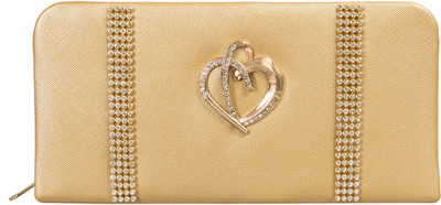

Louise Belgium Casual Gold Clutch