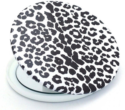 

Color Fever Dual Magnifying Compact Mirror (Black and White)