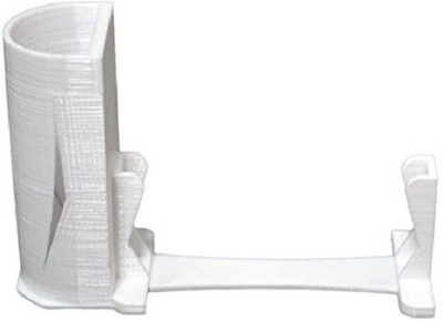 

3idea 2 Compartments Plastic Business Card Holder(White)