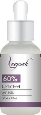 

Lee Posh Lactic Acid 60% Anti ageing Pigmentation Removing Glow Peel(30 ml)