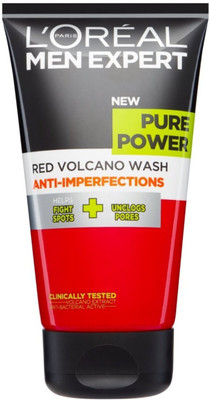 

L'Oreal Paris Men Expert Pure Power Red Volcano Anti-Imperfection Face Wash(149 ml)