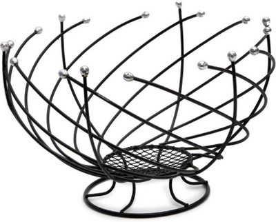 

EOAN INTERNATIONAL Steel Fruit & Vegetable Basket(Black)