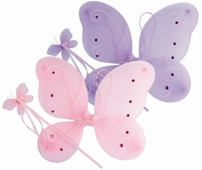 

FurMito Fairy Dress Up Set - 2 Piece Hair Accessory Set(Purple, Pink)
