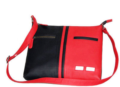 

Giant Roots Satchel(Black, Red)