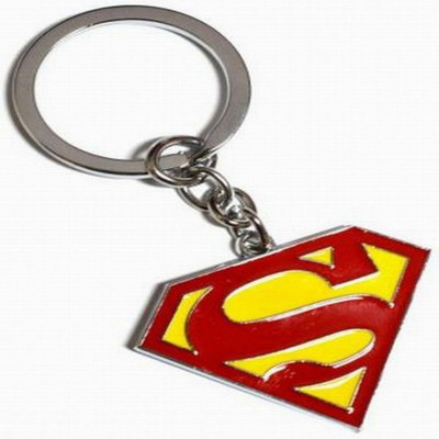eShop24x7 Superman Logo Steel Key Chain