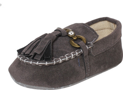 

abdc kids Boys Slip on Loafers(Brown
