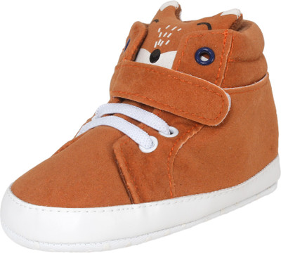 

abdc kids Boys Velcro Casual Boots(Brown